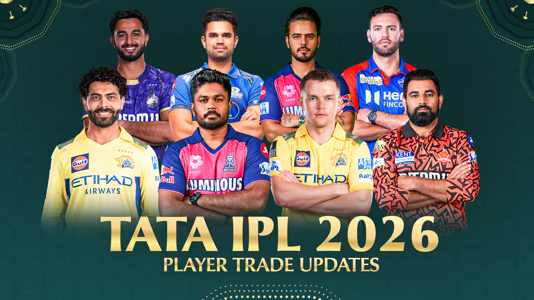 IPL 2026 all teams and captains - Kalyanbook